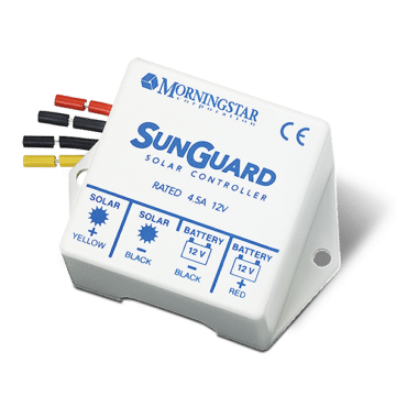SunGuard solar charge controller (angled)