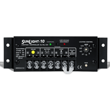 SunLight solar charge controller (straight)