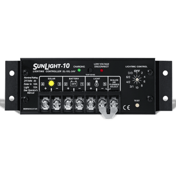 SunLight solar charge controller (straight)
