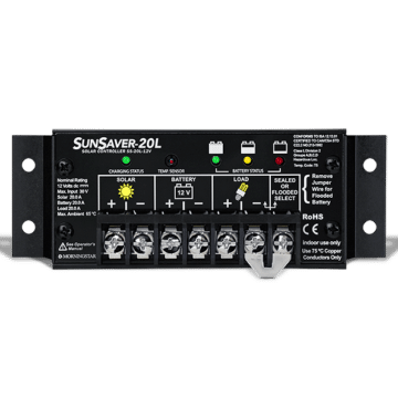 SunSaver solar charge controller